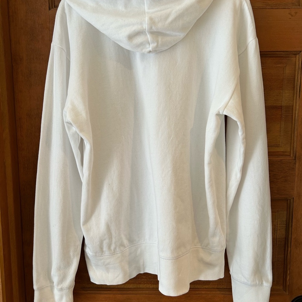 Life Is Good Men's White Hoodie/ size M - Picture 6 of 11